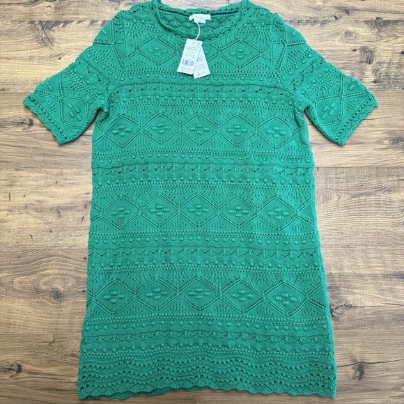 NWT Boden Claudia 12R Textured Chunky Knitted Dress Highland Green Spring  Easter - emaralddelhi.in